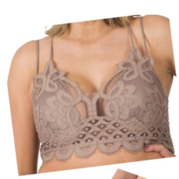 Zenana 2-Piece Adeline Bralette & Leggings Set In Sand Beige. NWT! Sz 1X & 2X - Picture 2 of 5